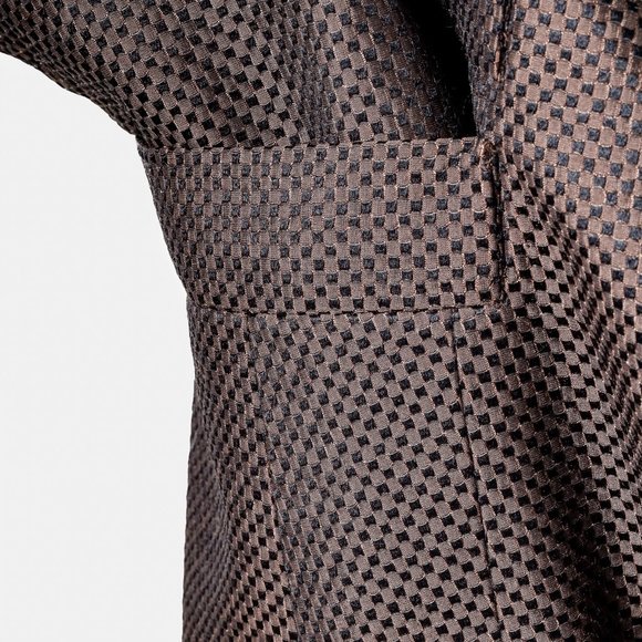 Akris Textured Brown Jacket - Picture 7 of 11